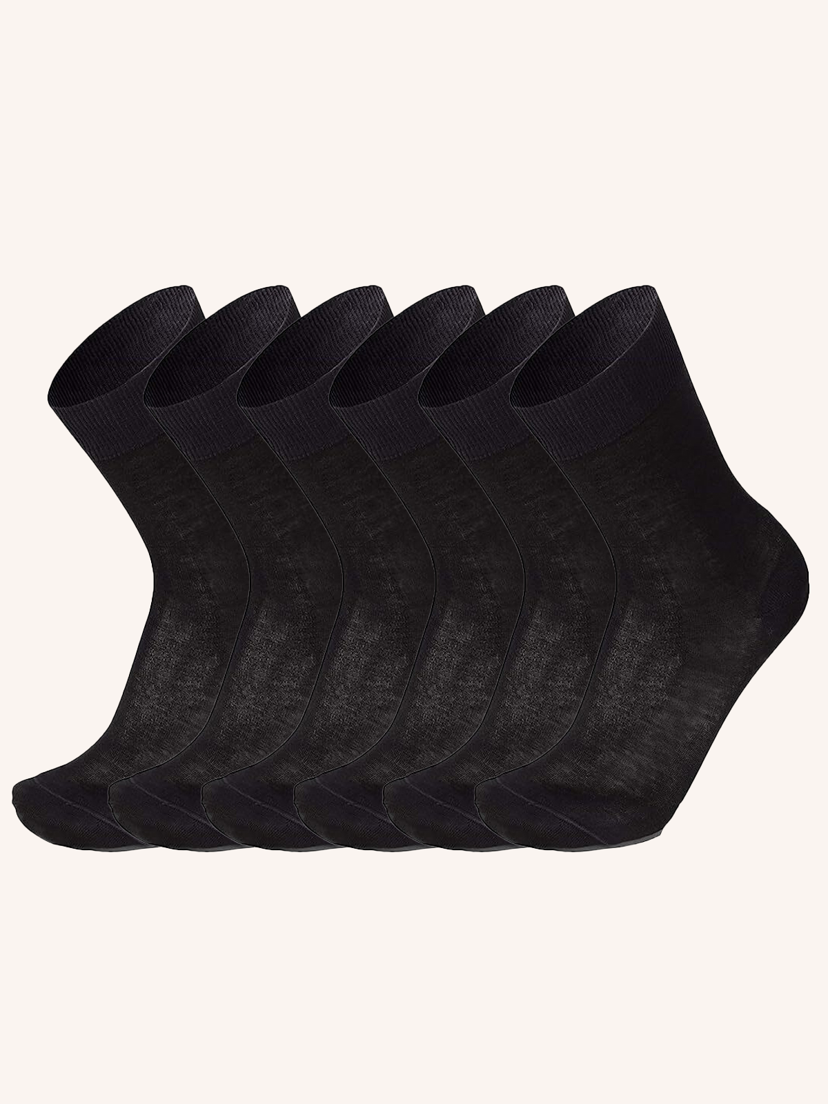 Calza Corta Rasata in Cotone Filo di Scozia per Uomo | Tinta Unita | Confezione da 6 Paia | Boeing