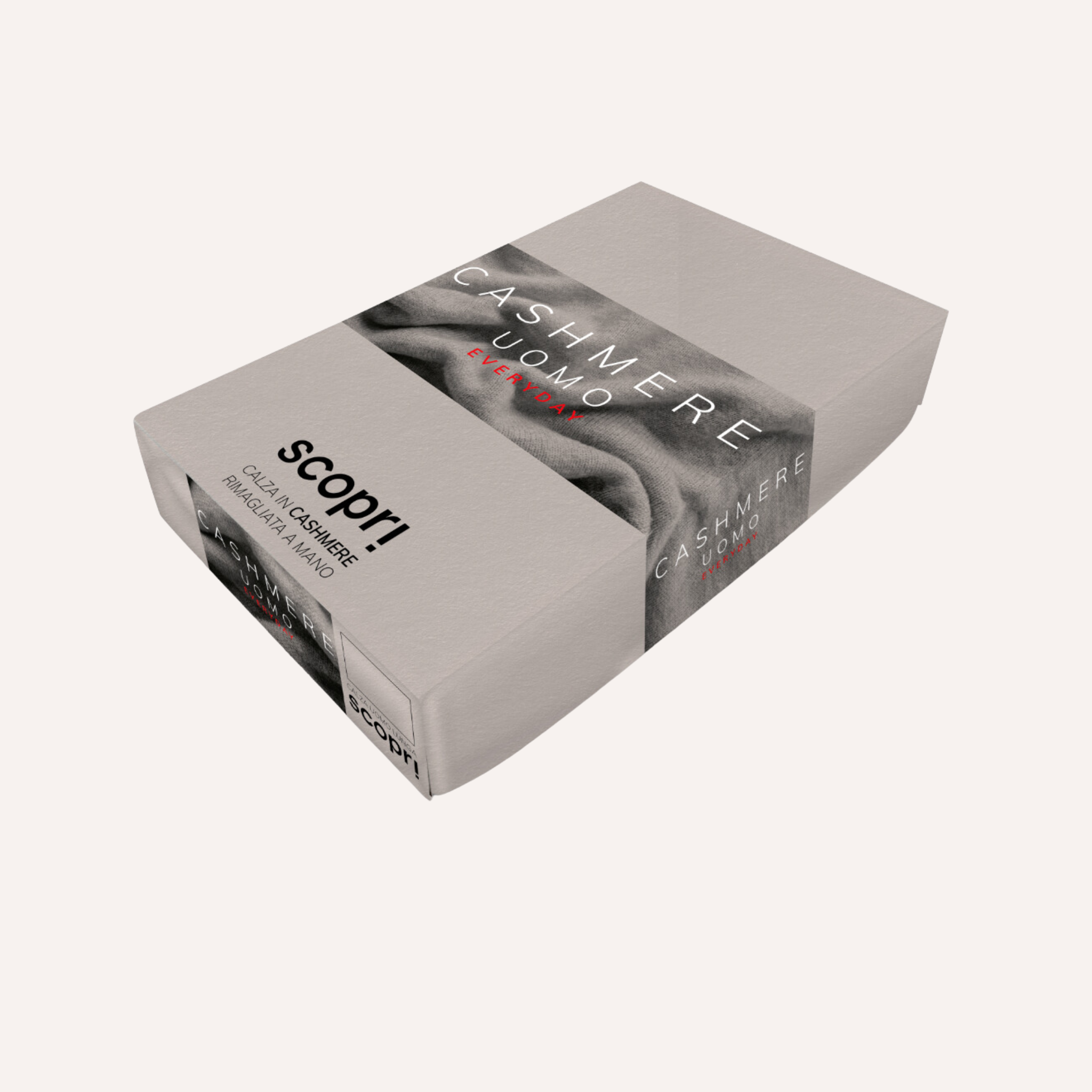 CASHMERE UC | Calza Corta in Viscosa e Cashmere per Uomo | Tinta Unita | Confezione da 6 Paia