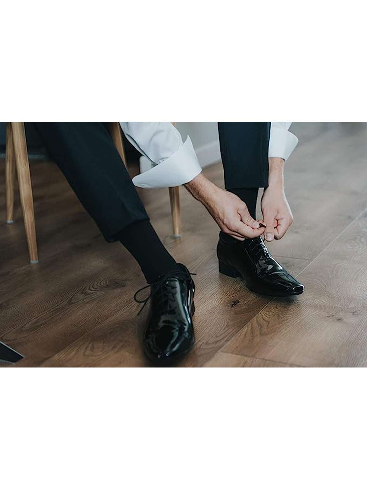 Calza Corta Rasata in 100% Filo di Scozia doppia resistenza per Uomo | Tinta Unita | Confezione da 6 Paia | Principe Rc