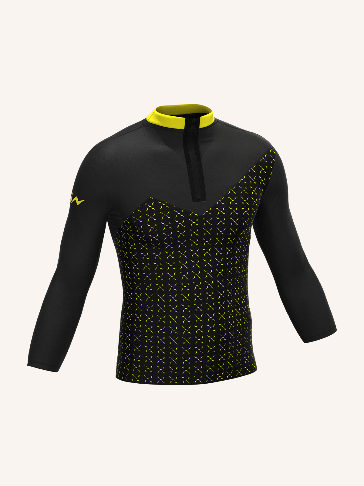 T-Shirt Outdoor Mezza Zip per Uomo PRS PRO 304