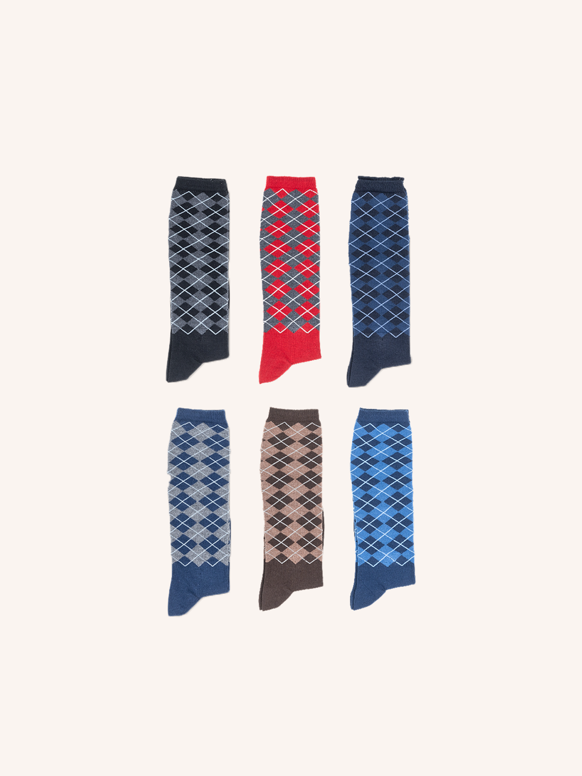 Long Socks for Kids | Patterned | Pack of 6 Pairs | MEL L BBO