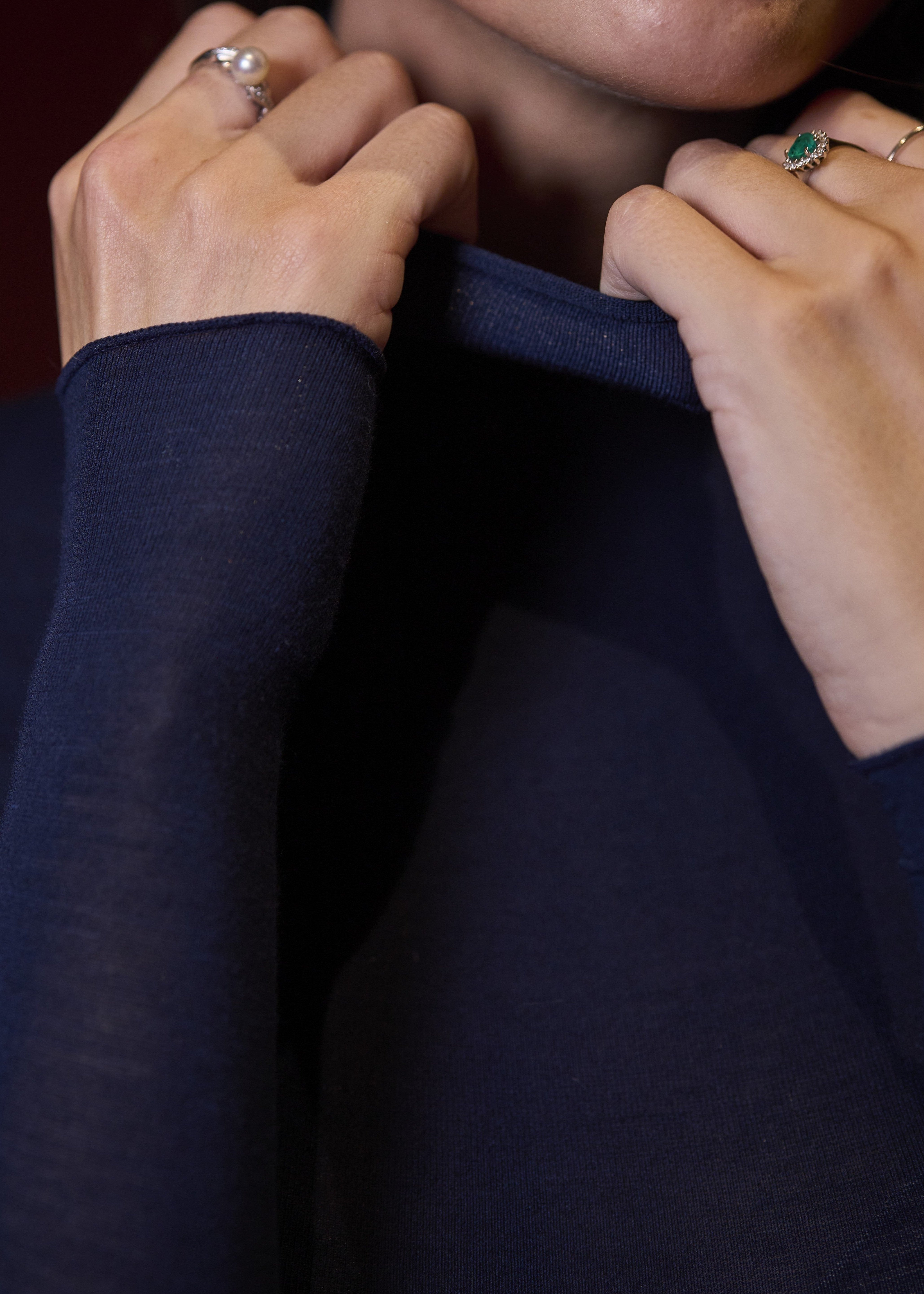 Body Dolcevita a Manica Lunga da Donna in Modal Ultralight con Cashmere | Tecnologia Seamless senza cuciture | Tinta Unita | Confezione Singola | CASHDVBODY