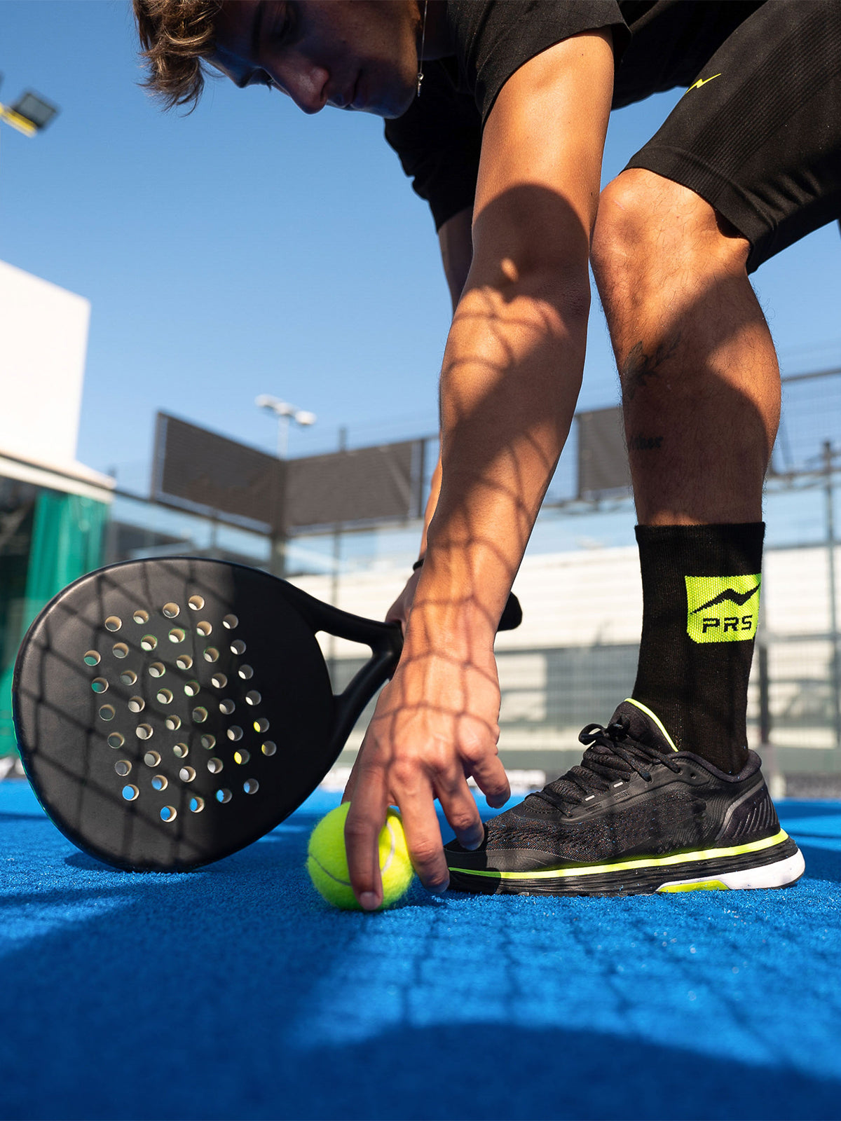 Calza Corta in Cotone per Uomo da Sport | Tinta Unita | Confezione da 2 Paia | PRS PRO 01