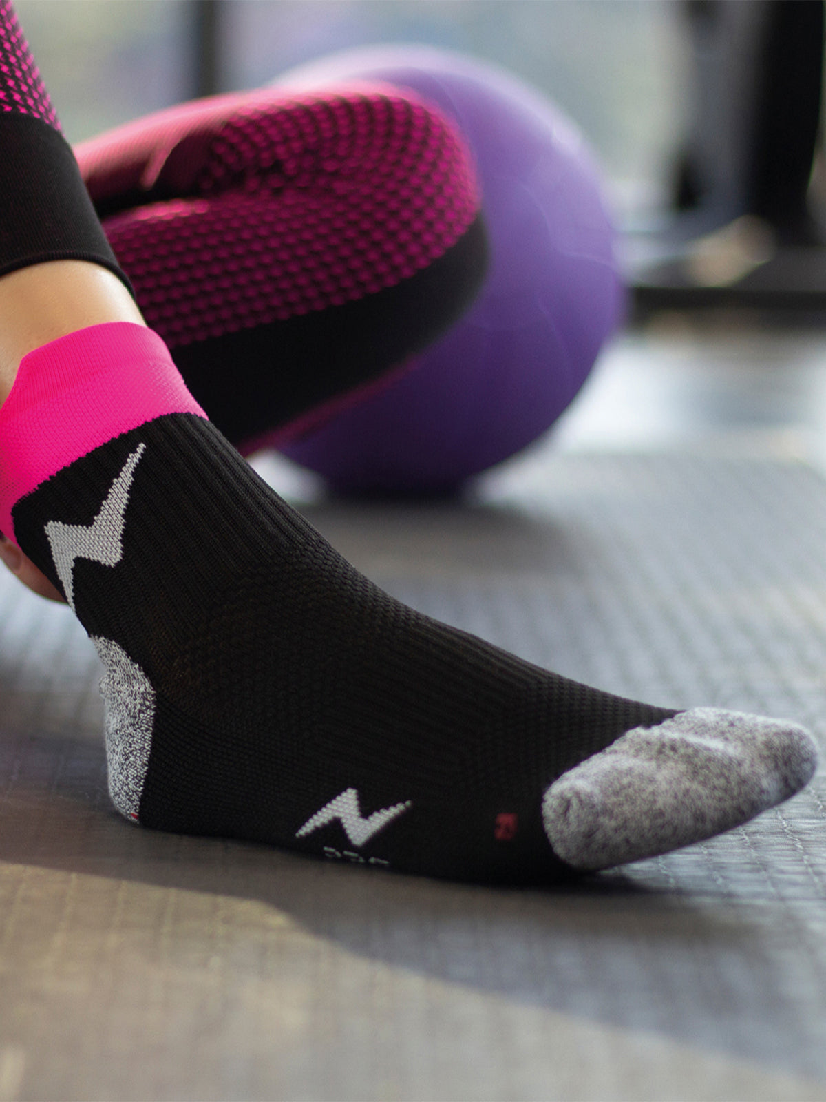 Calza Corta in Dryarn per Donna da Running | Tinta Unita | Confezione da 2 Paia | PRS PRO 03D