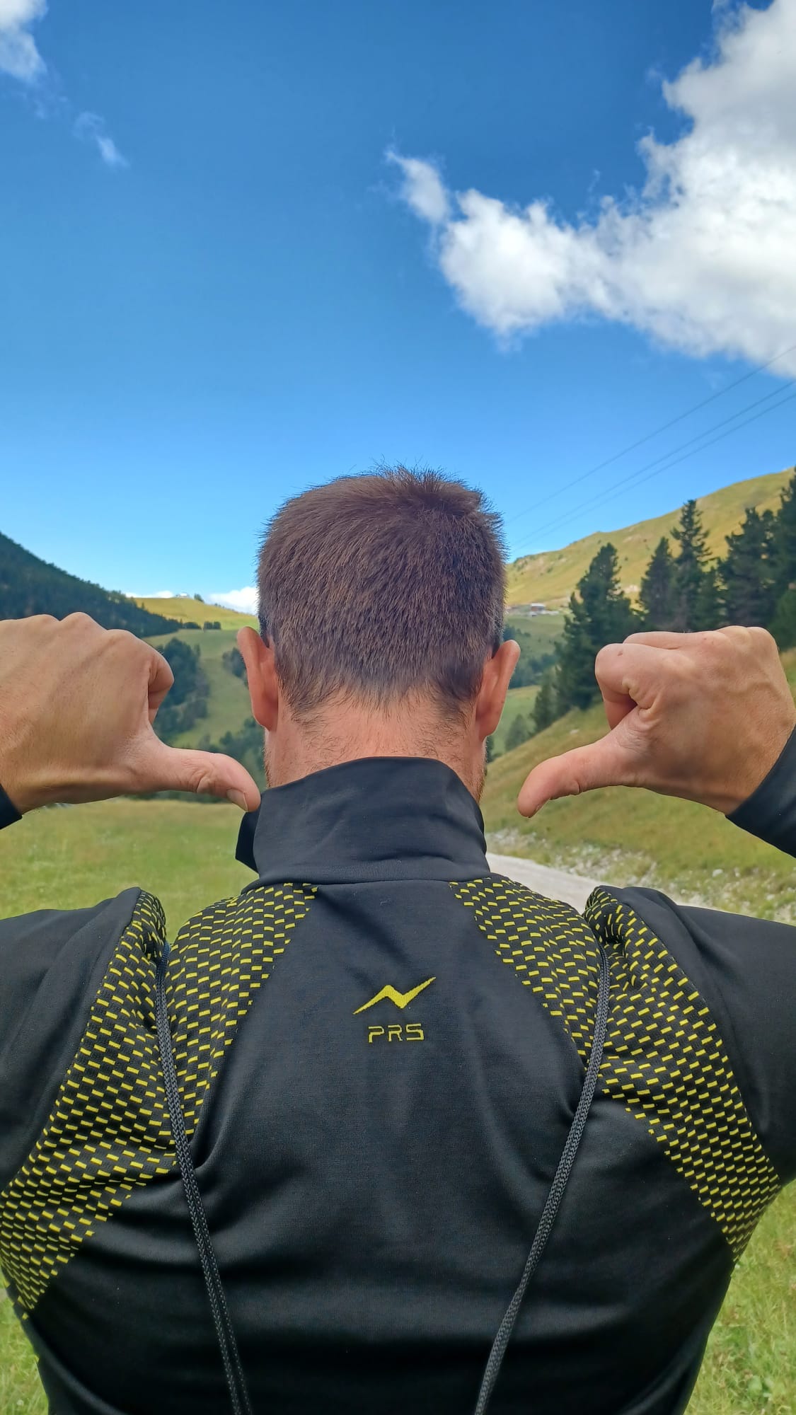 Felpa Running per Uomo | Tinta Unita | Confezione Singola | PRS PRO 18