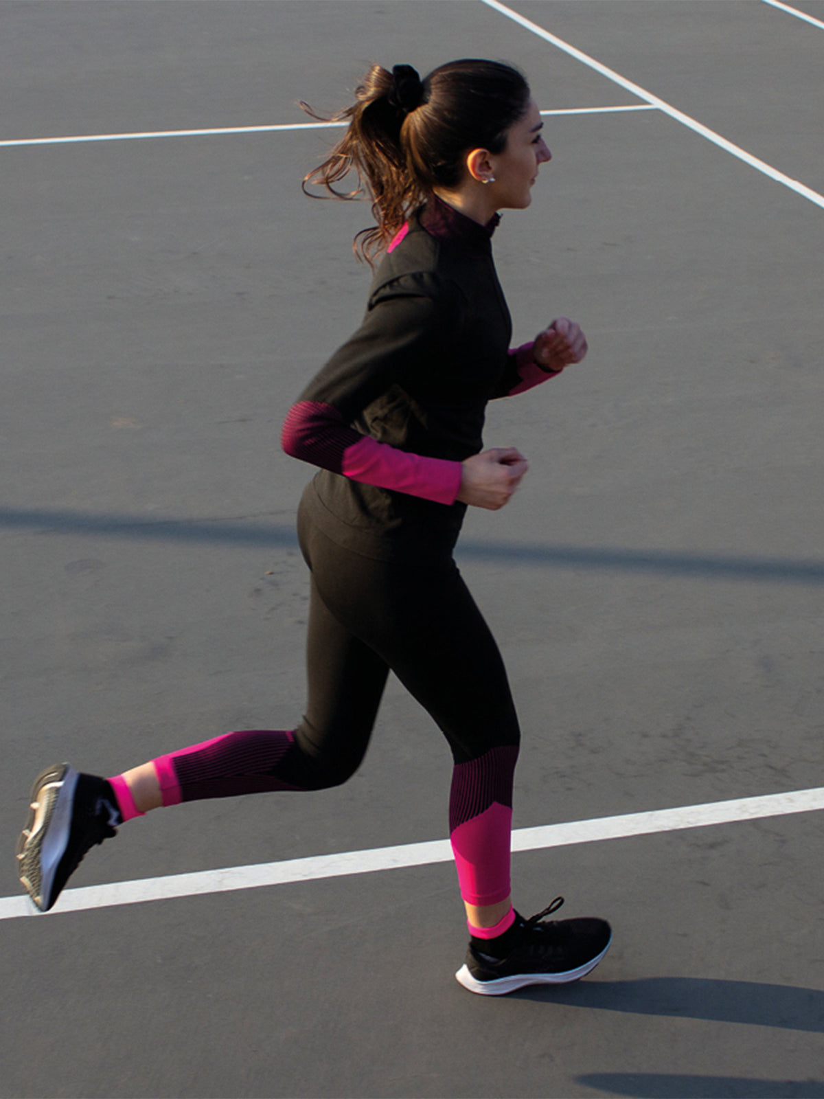 Felpa Running Termica per Donna | Tinta Unita | Confezione Singola | PRS PRO 26