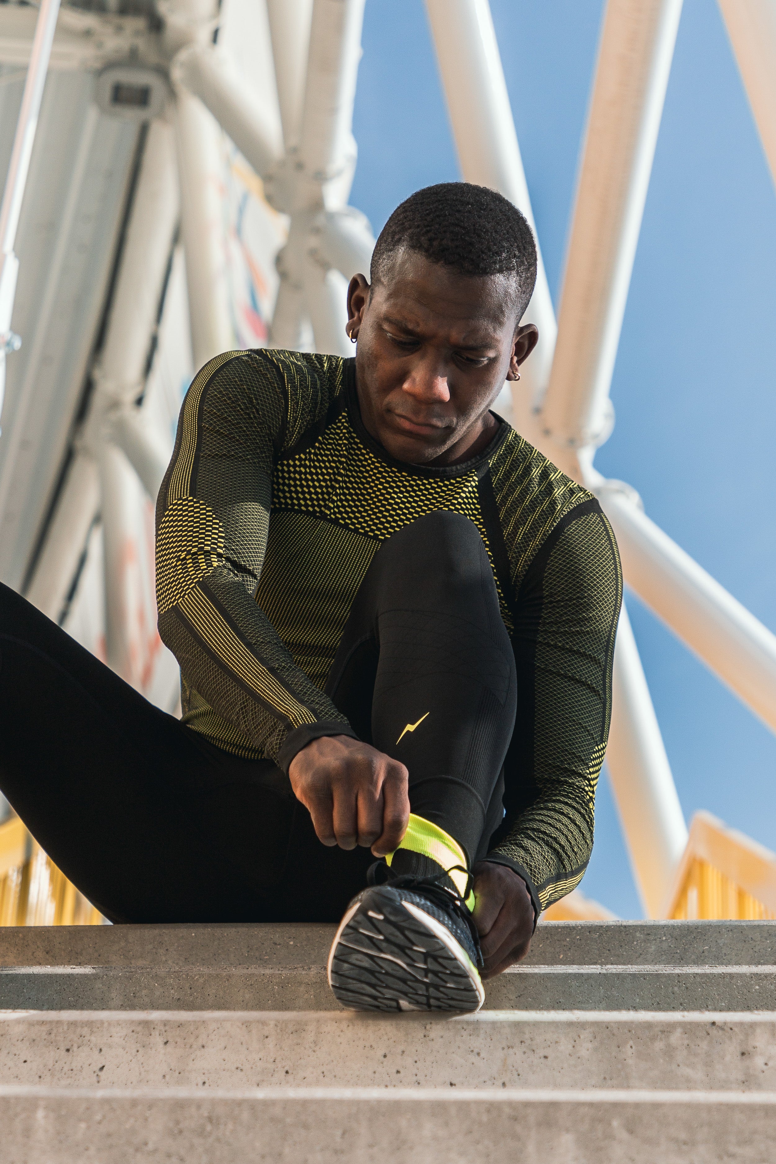 Maglia Running a Girocollo a Manica Lunga per Uomo | Tecnologia Seamless | Confezione Singola | PRS PRO 16