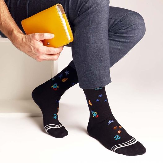 Long Patterned Sock for Men | Fantasy | Single Pack | Joke
