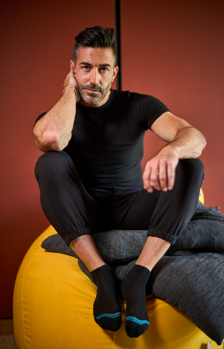 Maglia Girocollo a Mezza Manica da Uomo in Modal Ultralight con Cashmere | Tecnologia Seamless senza cuciture | Confezione Singola | MRCASH