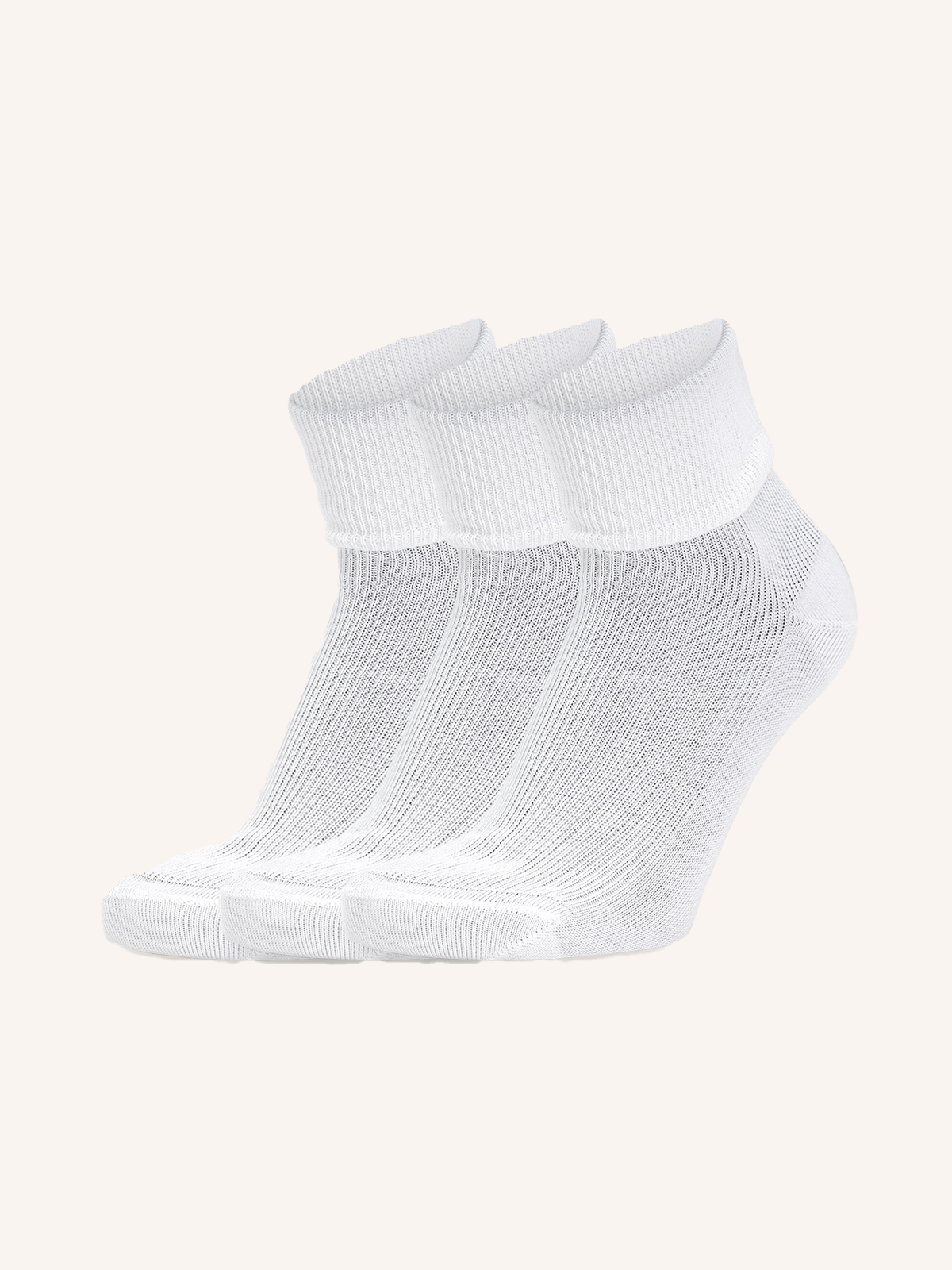 Short Sock in Organic Cotton for Women | Pack of 3 pairs | Bio D1