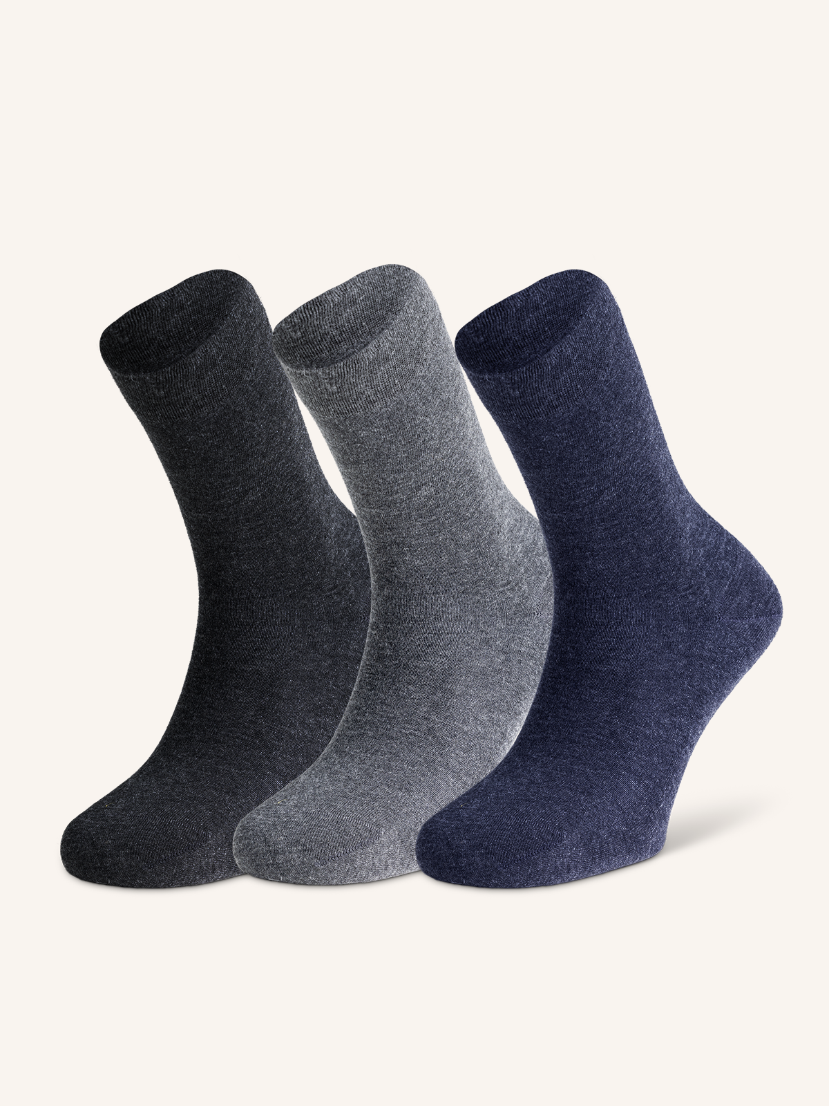 Calza Corta in Lana per Uomo | Tinta Unita | Confezione da 3 Paia | Cool Wool UC