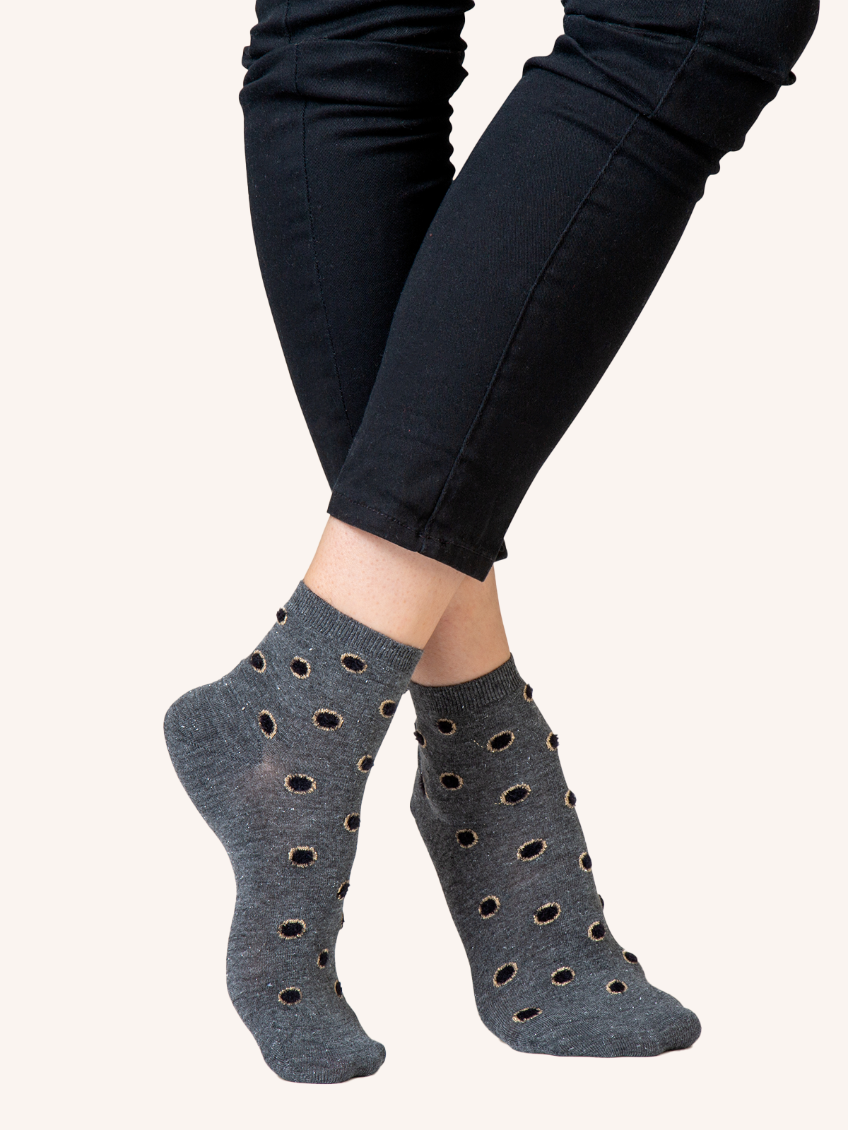 Short Viscose Socks for Women | Fantasy | Pack of 6 Pairs | Gin