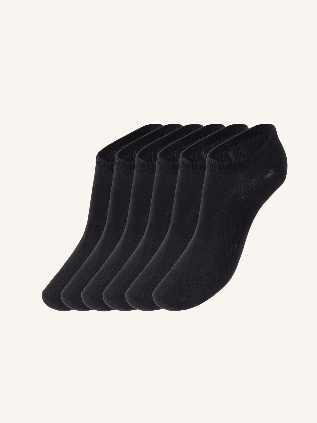 Calza in Cotone per Donna | Tinta Unita | Confezione da 6 Paia | Pedulino D