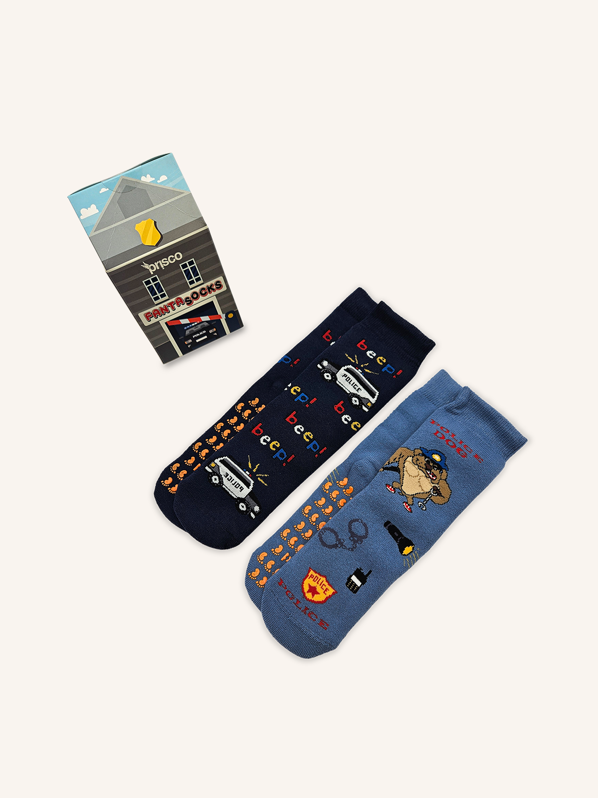 Short Anti-Slip Sock for Children | Plain Color | Pack of 3 pairs | Pierino M 
