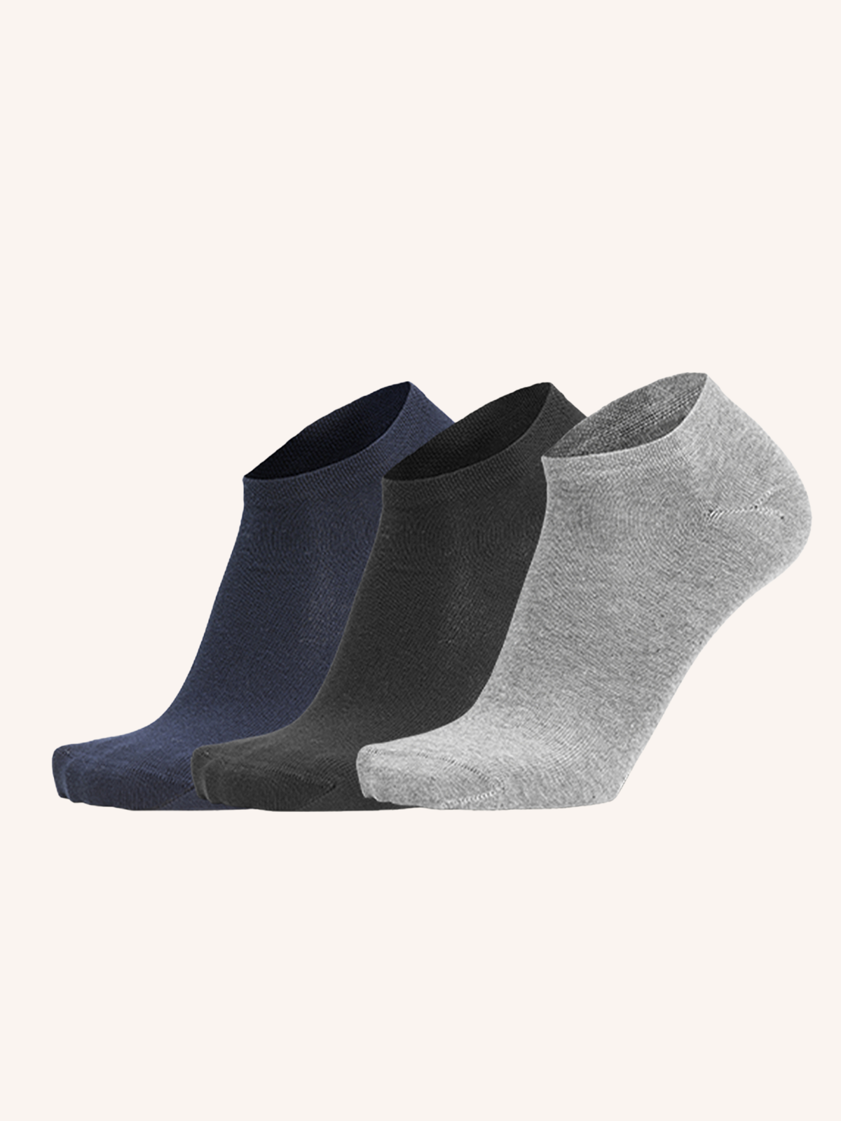 Low Cotton Socks for Men | Plain Color | Pack of 3 Pairs | PRS 08
