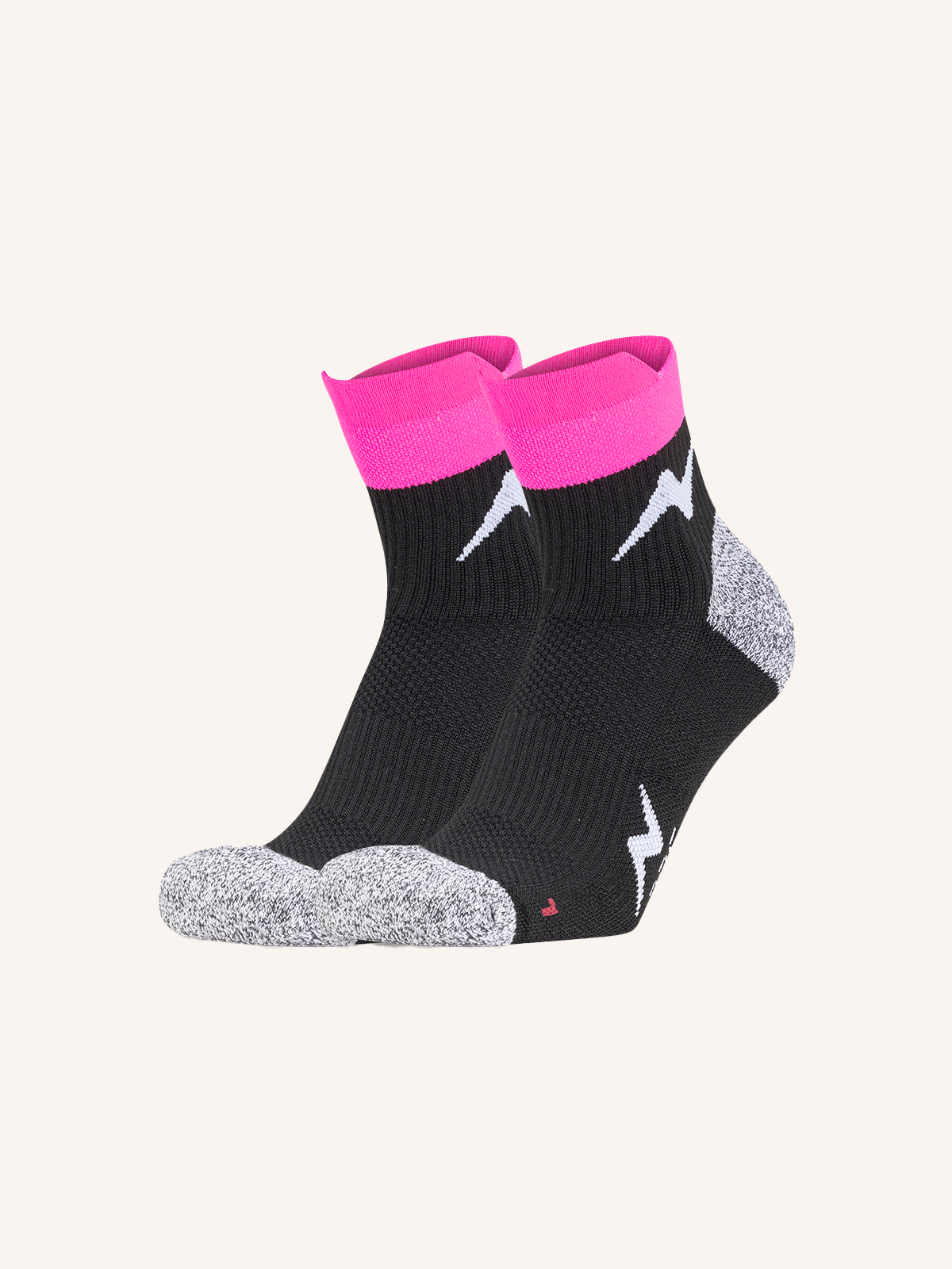 Calza Corta in Dryarn per Donna da Running | Tinta Unita | Confezione da 2 Paia | PRS PRO 03D