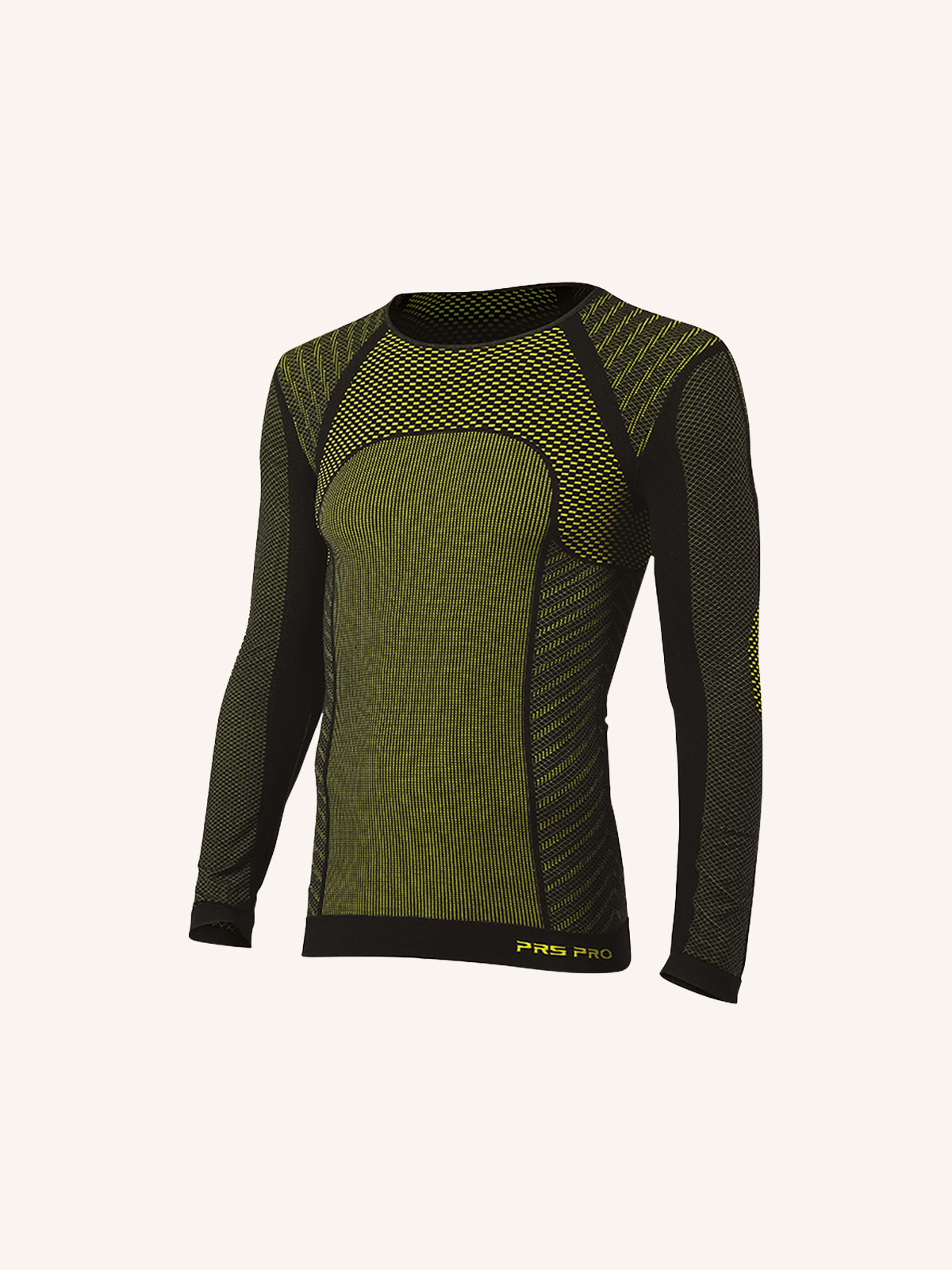 Maglia Running a Girocollo a Manica Lunga per Uomo Tecnologia Seamle
