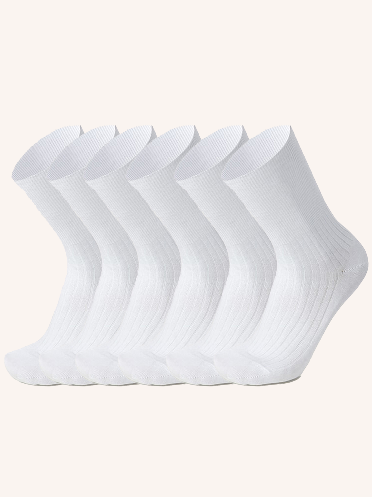 Calza Corta Antistress Sanitaria in Cotone per Uomo | Tinta Unita | Confezione da 6 Paia | Termosanital C