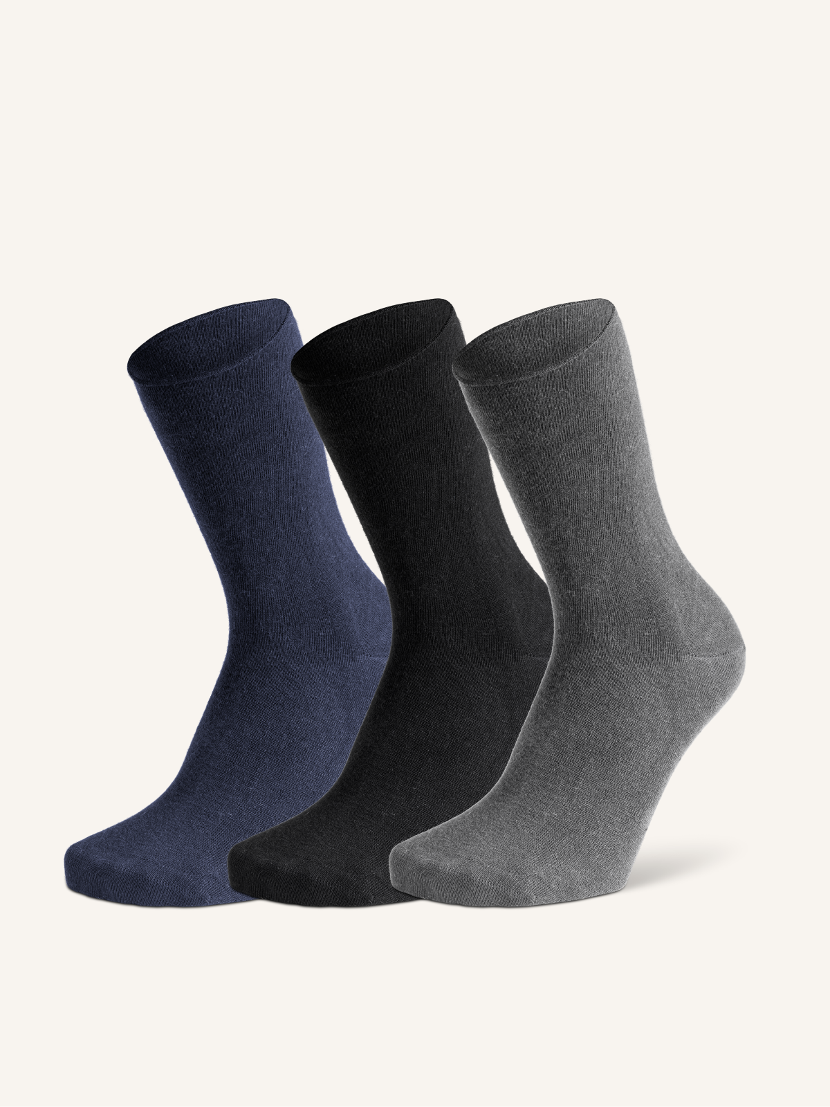 Short Socks in Cashmere and Viscose for Women | Plain Color | Pack of 3 Pairs | Ultra DC