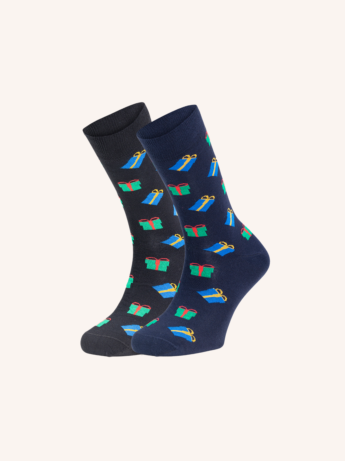 Short Cotton Socks for Men | Christmas Fantasy | Pack of 2 pairs | Xmas UC