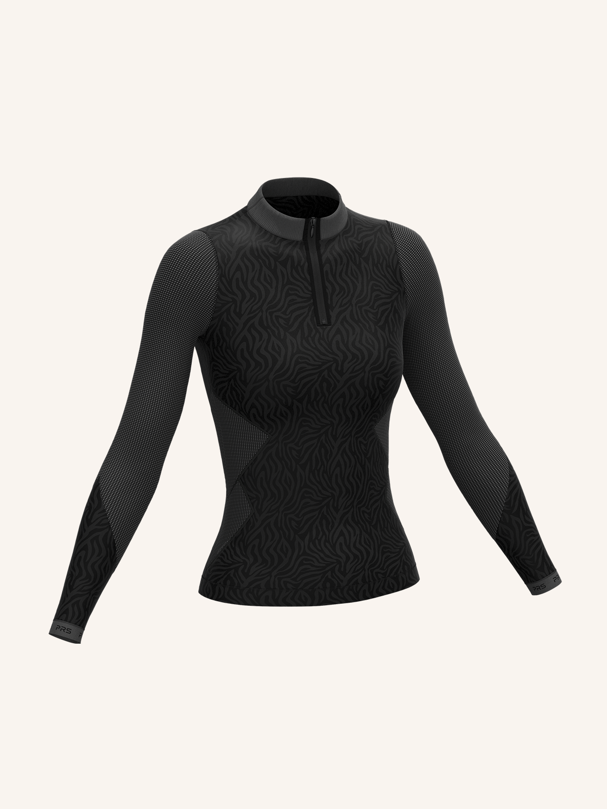 T-Shirt Outdoor Mezza Zip per Donna | Confezione Singola | PRS PRO 505