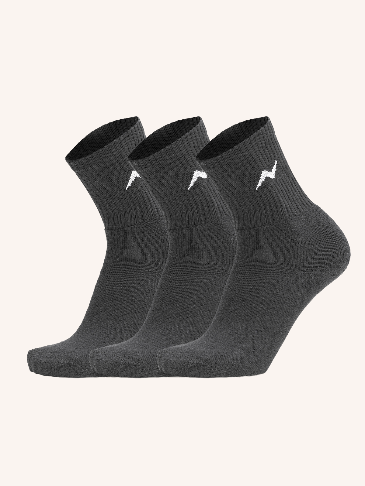 Short Sock in Variable Fabric for Men's Tennis | Plain Color | Pack of 3 Pairs | PRS 01
