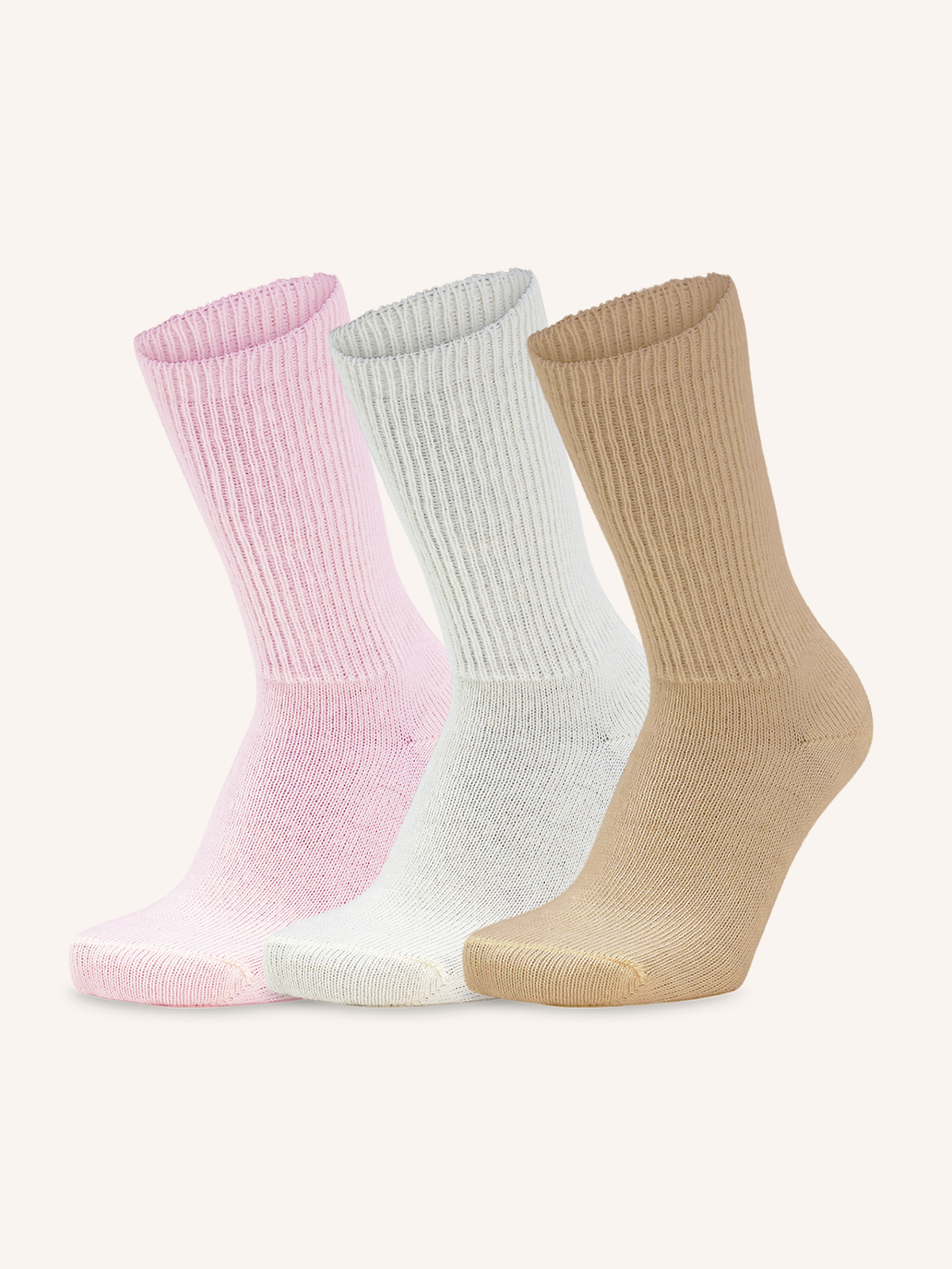 Short Alpaca Sock for Women | Plain Color | Pack of 3 pairs | Alpa 1:1 DC