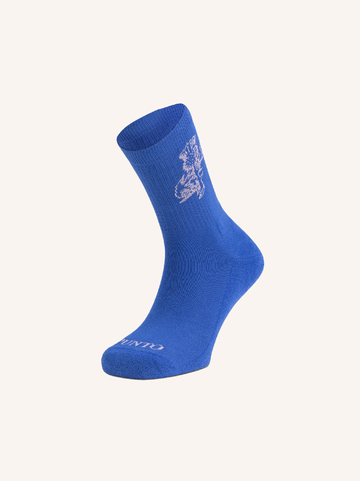 Short Sock with Thistle Embroidery for Men | Patterned | Pack of 3 Pairs | Iconic UC