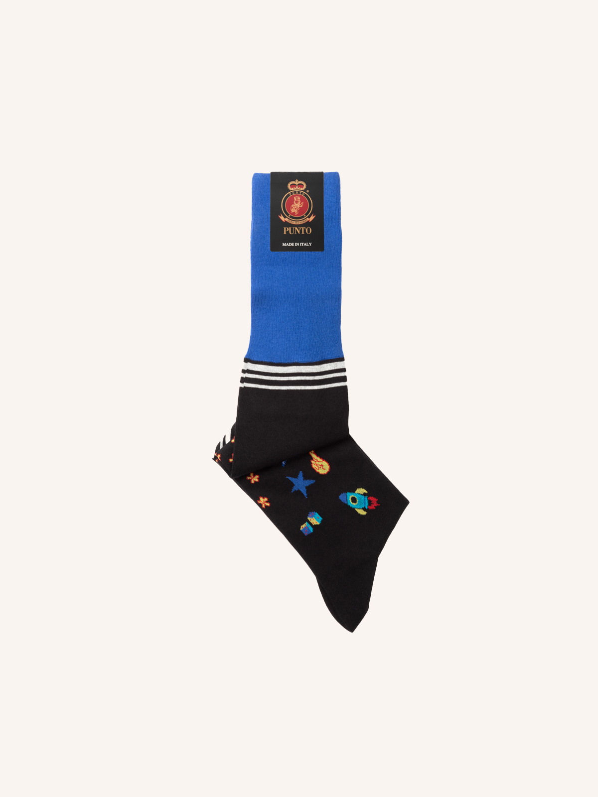 Long Patterned Sock for Men | Fantasy | Single Pack | Joke