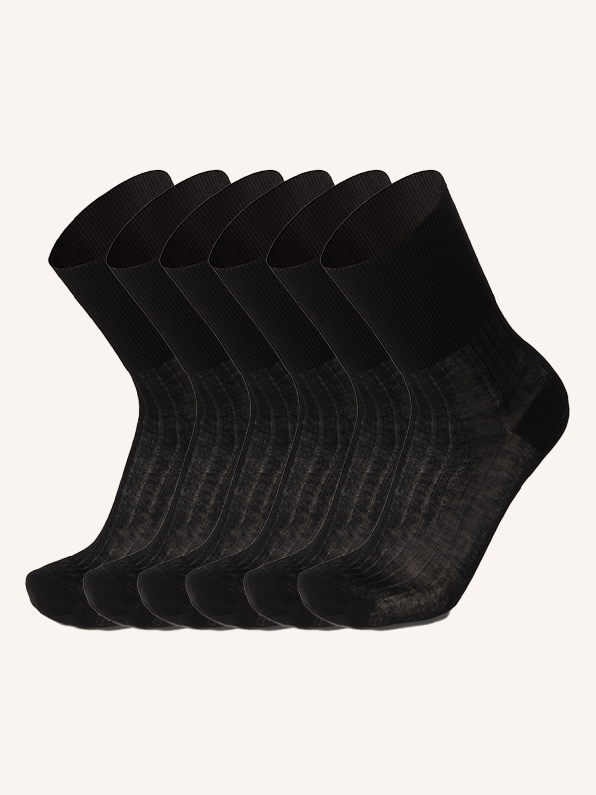 Long Sanitary Cotton Socks for Men | Pack of 6 Pairs | Sanital LC