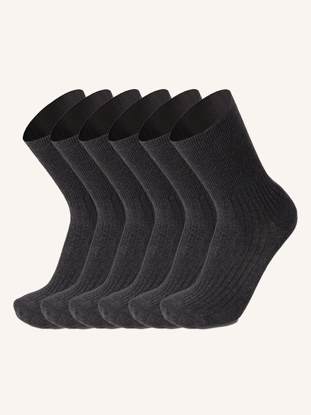 Short Sanitary Sock in Cotton for Men | Plain Color | Pack of 6 Pairs | Termosanital C