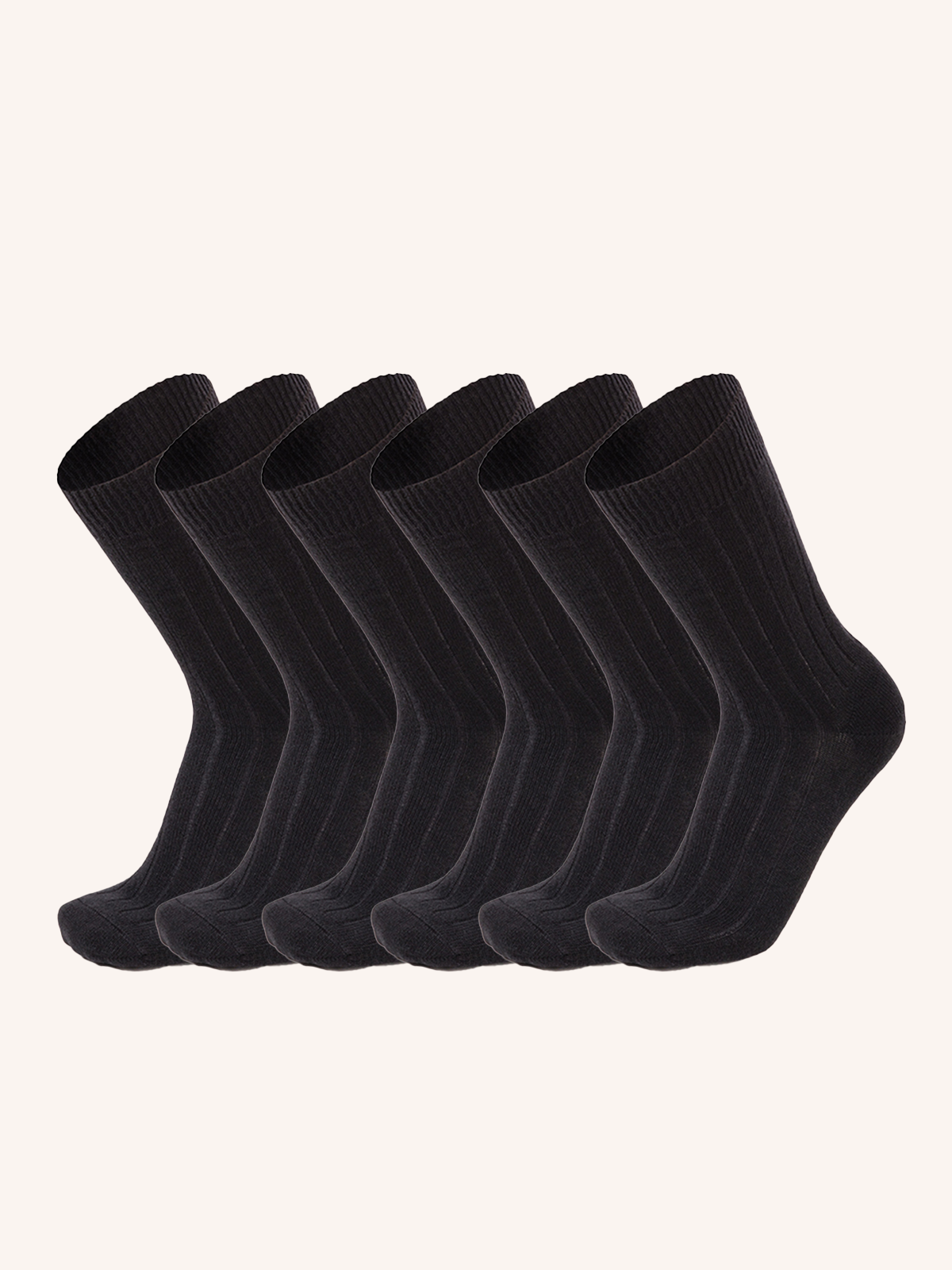 Short Wool Sock for Men | Plain Color | Pack of 6 pairs | Woolife UC